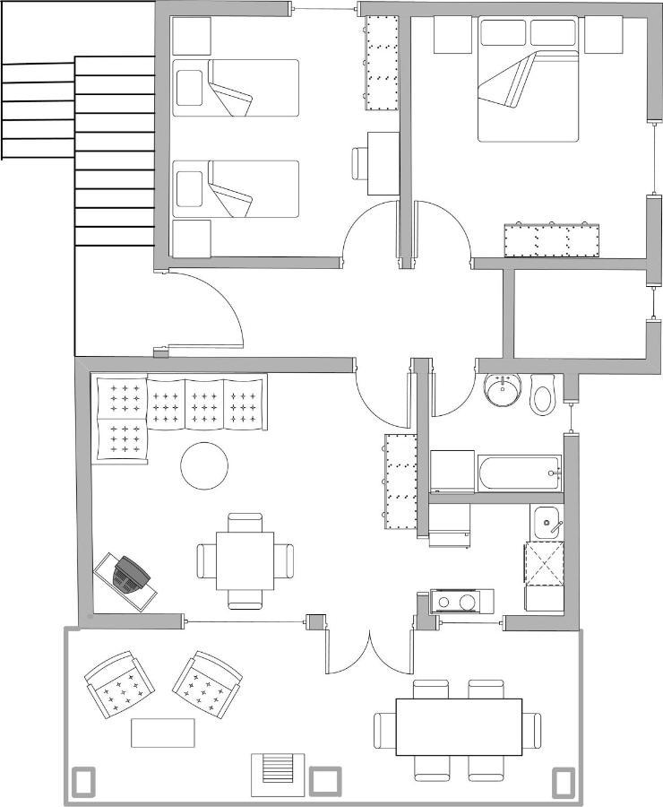 Armstrong Apartments - Kornjaca Orebić Zewnętrze zdjęcie